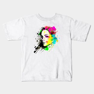 Colorful Aura Kids T-Shirt